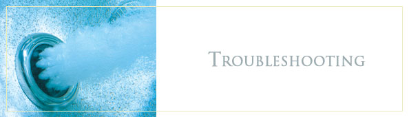 Troubleshooting Water Problems